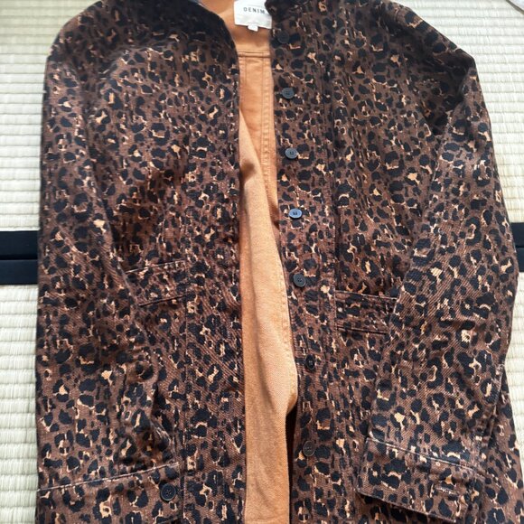 Sezane Will Jacket Léopard - Size XS - Picture 6 of 10